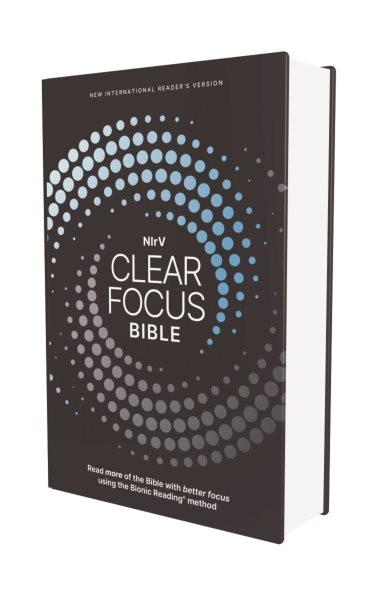 Holy Bible : Nirv, Clear Focus Bible, Charcoal/Blue: Read More of the Bible W…