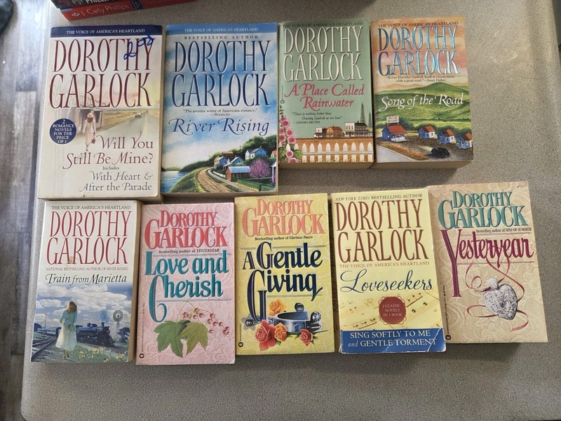 Dorothy Garlock Lot Of 9 Books- 2 Are 2-in-1 =11 Stories Paperback Romance gallery
