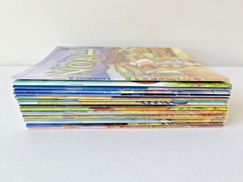 Lot of 18 ARCH books Learning Bible Stories Is Fun Religion for Children CLEAN gallery