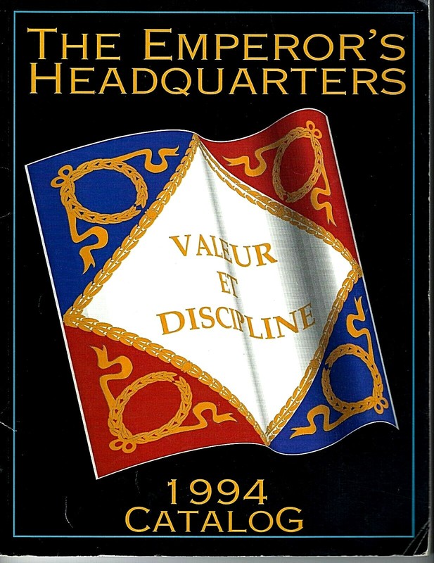 Wargame The Emperor’s Headquarters 1994 Catalog Book Miniature War Gaming