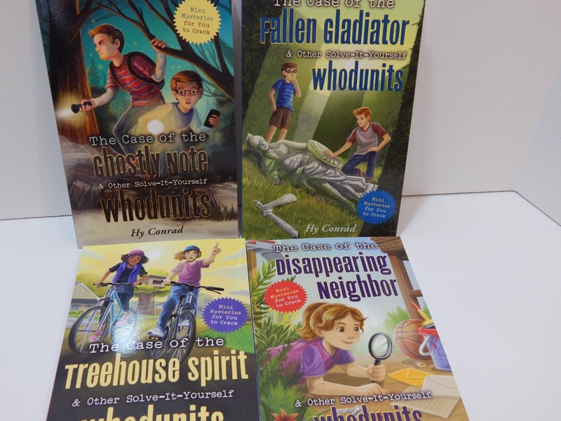 Lot of 4 Solve- it-Yourself Whodunits