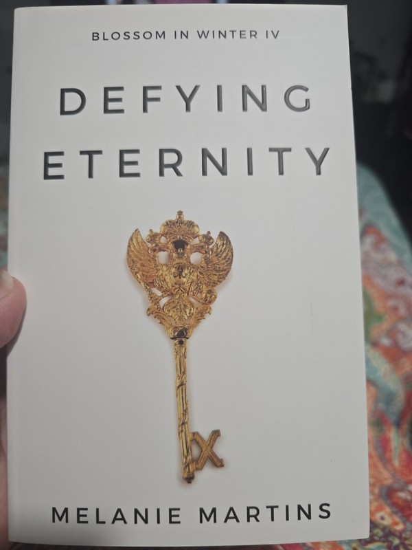 Defying Eternity by Melanie Martins (2019, Trade Paperback) Signed