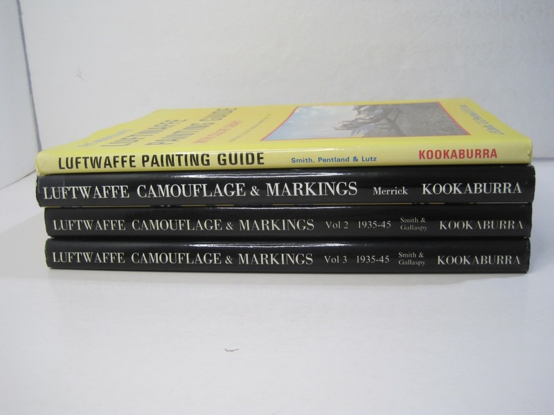 4 Book Set - Luftwaffe Camouflage & Markings with Painting Guide Smith, Gallaspy gallery