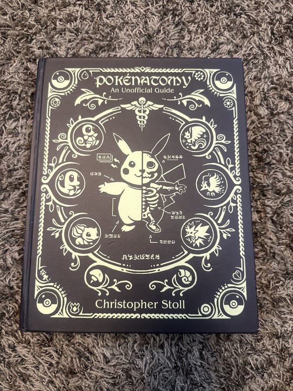 Pokenatomy Book Unofficial Pokemon Anatomy Guide Guidebook Hardcover Read