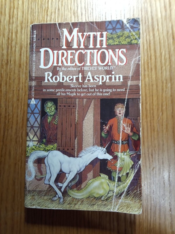 Myth Directions by Robert L. Asprin (1986, Paperback)