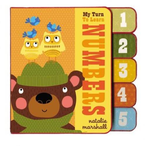 My Turn To Learn Numbers – Board book By Marshall, Natalie – GOOD