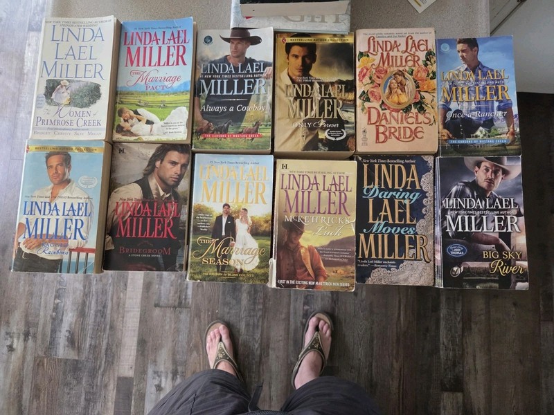 Linda Lael Miller Book Lot Of 12 PB 4 Are 2 Or 4-in-1. 18 Story Total Romance gallery