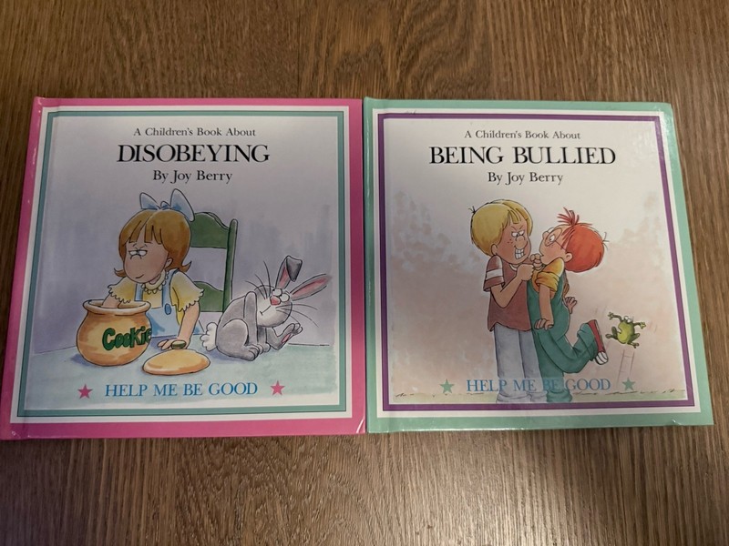Lot of 9 Vintage Help Me Be Good Children’s Books, Joy Berry, Hardcover gallery