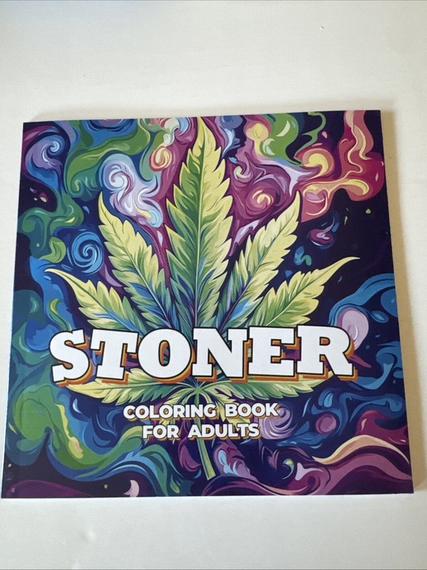 8 1/2 x 8 1/2 Adult coloring book NEW Shipping Included
