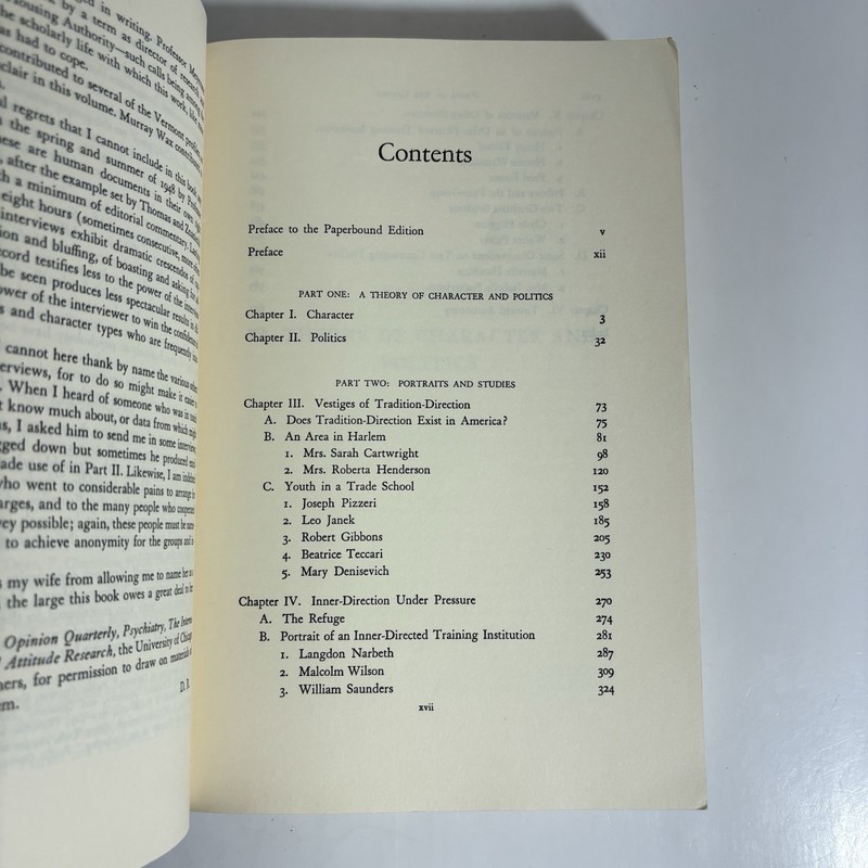 Faces In the Crowd, David Riesman 1965 Abridged Edition TPB Ex-library AA gallery