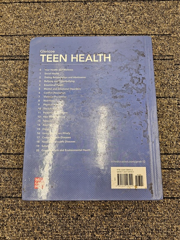 Glencoe Teen Health Student ed Hardcover By Mary H Bronson 1264128401 gallery