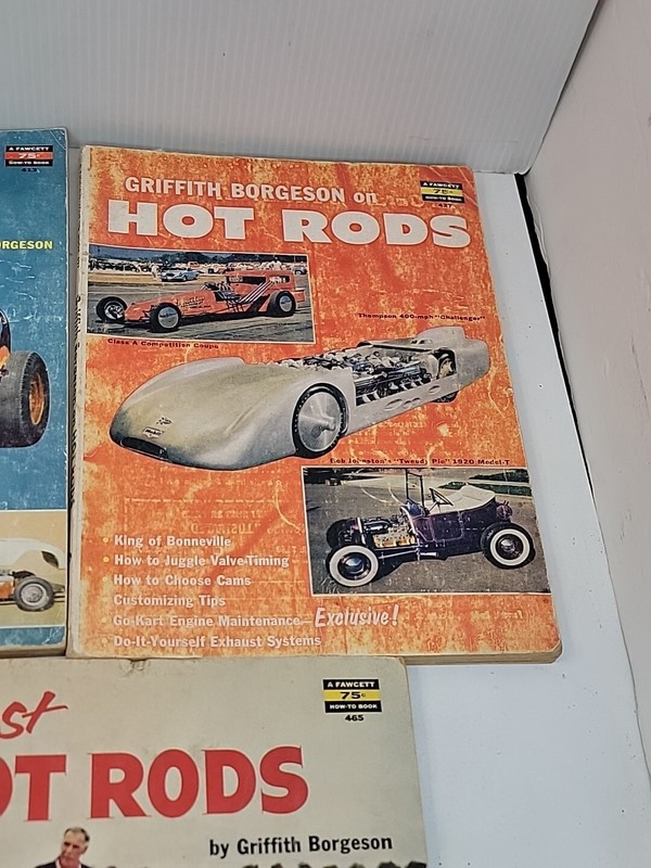 Fawcett Hot To Books Hot Rods Lot gallery