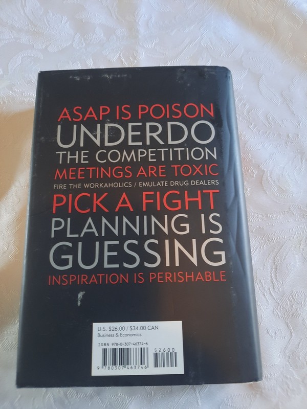 Rework by David Heinemeier Hansson and Jason Fried (2010, Hardcover)
