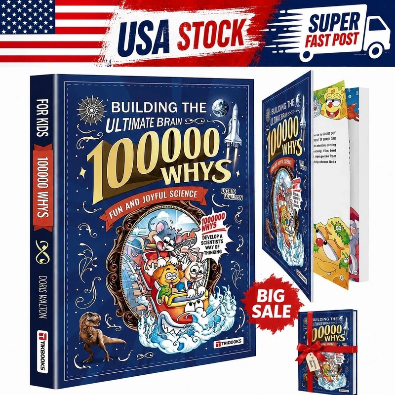Children's Encyclopedia 100000 Whys Kids Book Ages 6-12 Extracurricular Reading gallery