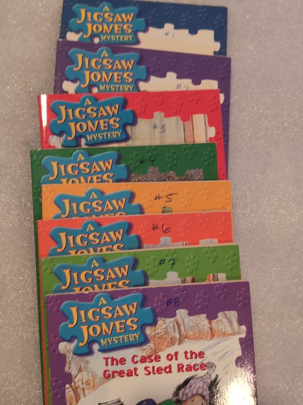 11 books! Jigsaw Jones Mystery 1-8, 29, Super Special 1 & 2 (James Preller) gallery