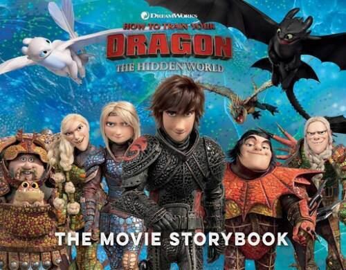 How to Train Your Dragon The Hidden World The Movie Storybook (How T – VERY GOOD