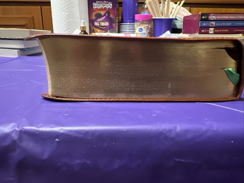 Evangelical Study Bible NKJV Brown Leathersoft Comfort Print gallery