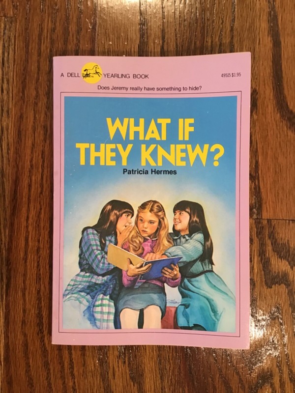 What If They Knew Patricia Hermes 1983 Paperback
