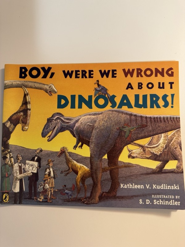 Classroom Lot Of 10 – Boy Were We Wrong About Dinosaurs Like New. Puffin Books