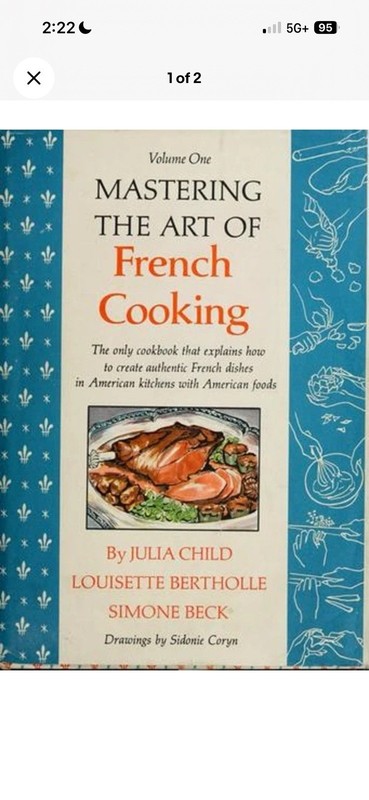 Mastering The Art Of French Cooking Vol 1 Julia Child Hardcover 1961