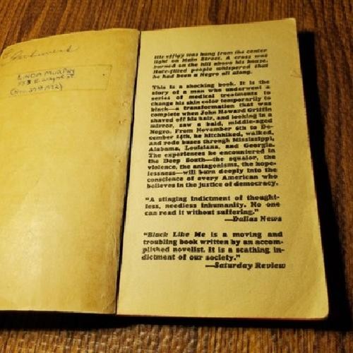 Black Like Me John Howard Griffin 1964 15th Printing Signet Paperback gallery