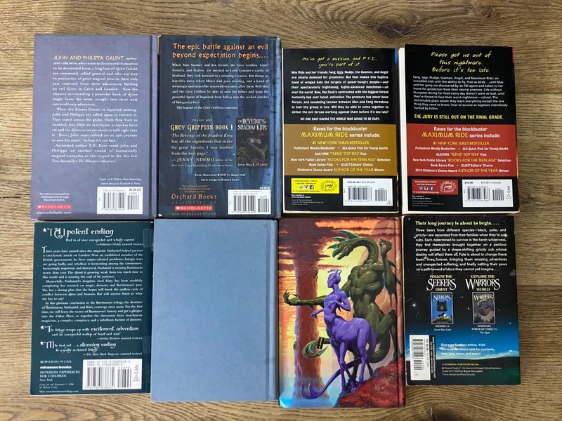 Lot of 8 Children Adventure/Fantasy Chapter Books (9-12 Years Old)- Seekers... gallery