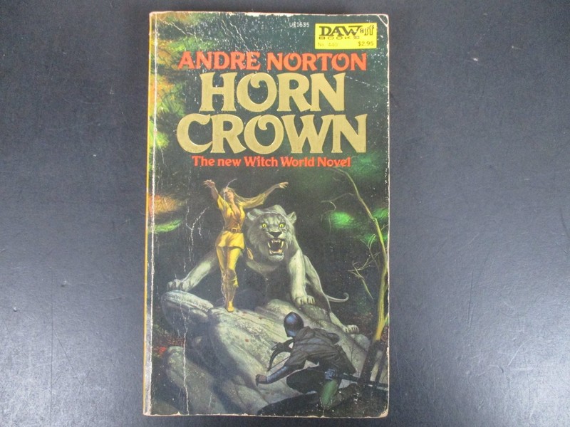 Horn Crown Andre Norton 1981 First Edition PBO Witch World Fantasy DAW Books PB