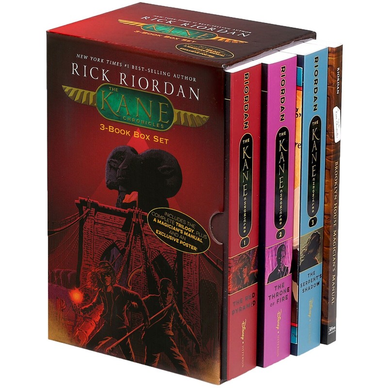 The Kane Chronicles: 4 Book Box Set – NEW