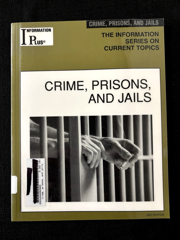 Crime, Prisons and Jails Paperback by Paula Kepos