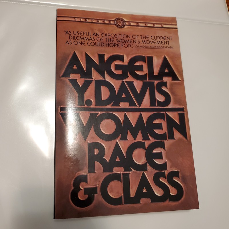SIGNED Women, Race and Class, Paperback by Angela Davis from 2019