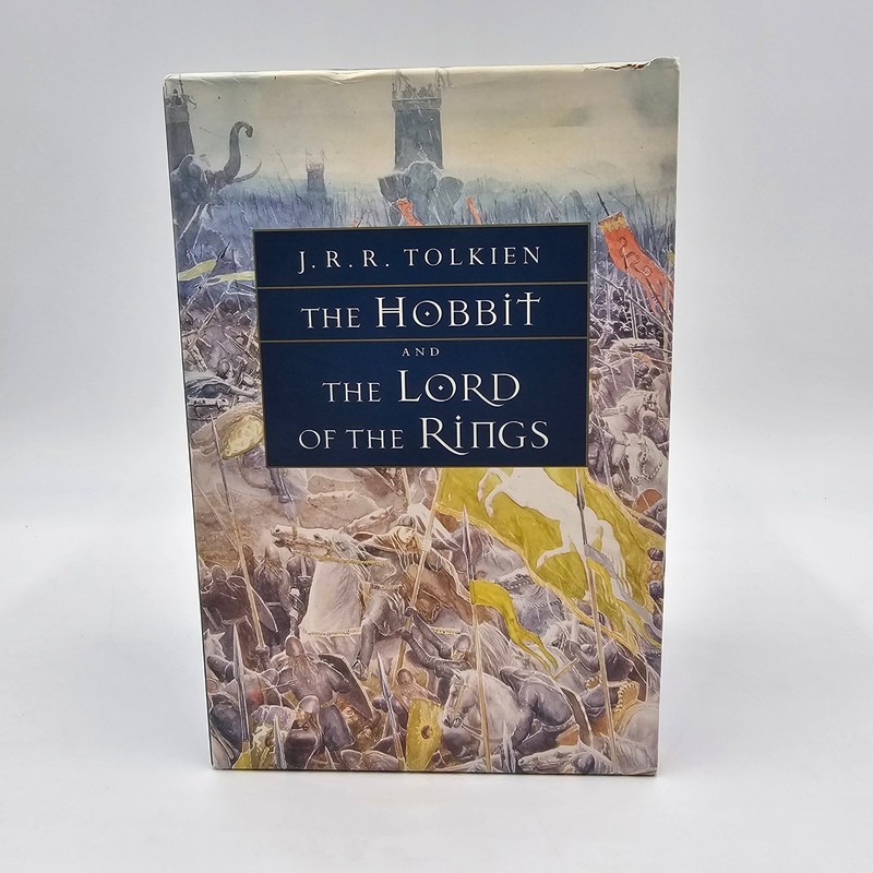 J.R.R. Tolkien The Hobbit & Lord of the Rings 4 Book Boxed Set Alan Lee Art PB gallery
