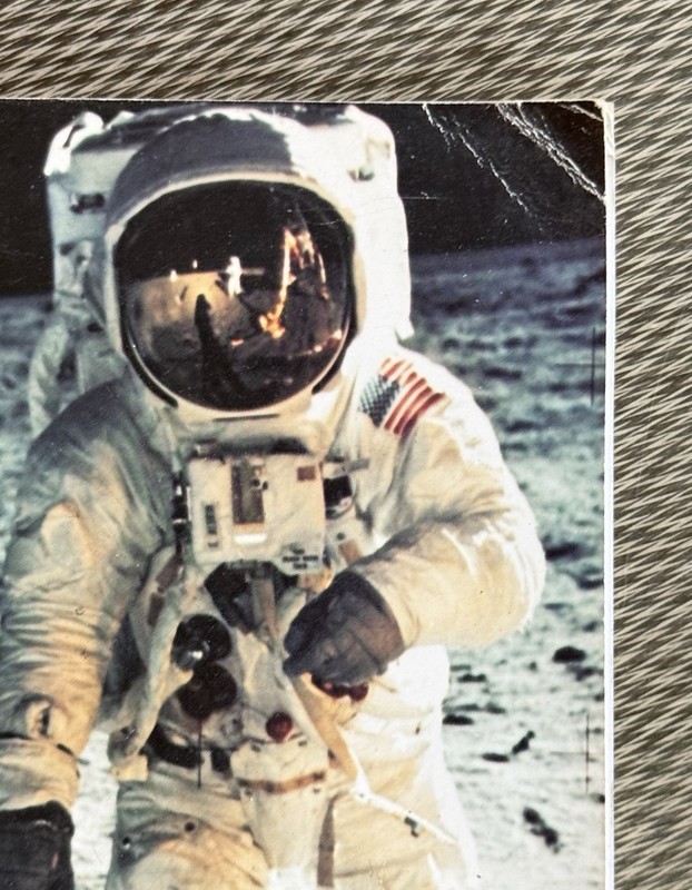 Vintage 1990 The Day We Walked on the Moon George Sullivan Scholastic PB Illus gallery