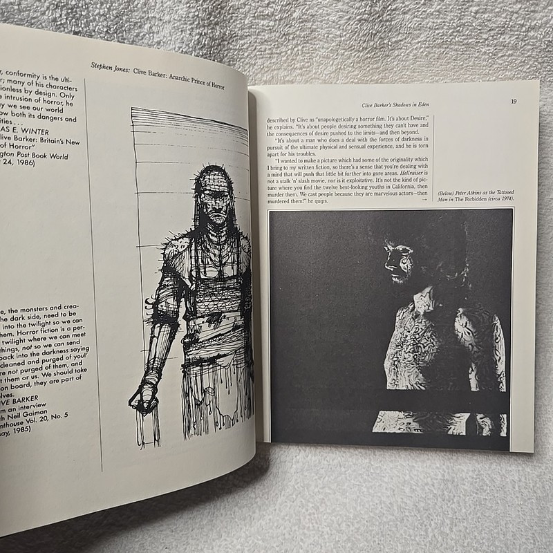 Clive Barker's Shadows of Eden (1992 Anthology & Reference Into The Works Of gallery