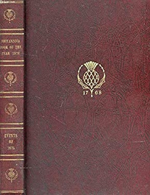 Britannica Book of the Year Hardcover Encyclopaedia Britannica