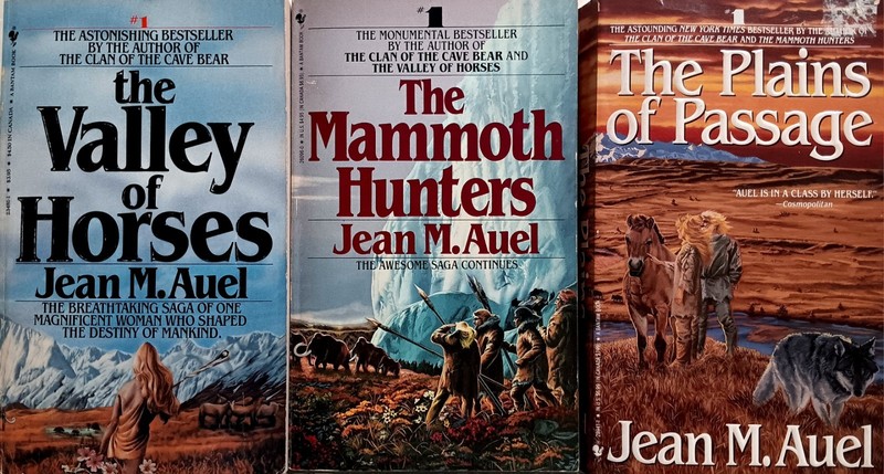 (Lot of 3) Jean Auel Earth’s Children #2-3-4 in Series. (Paperback)