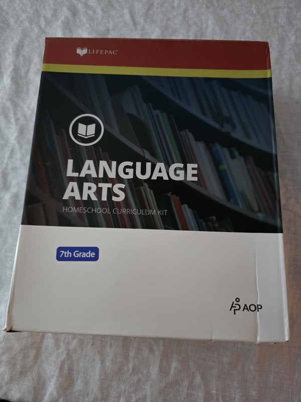 LifePac Language Arts Grade 7 Units 4 – 9 Only