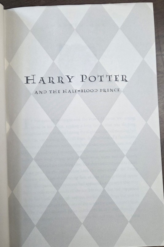 Harry Potter and The Half-Blood Prince First American Edition W ALL 8 ERRORS gallery
