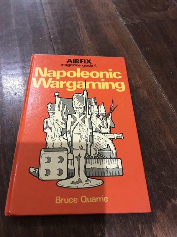 AIRFIX MAGAZINE GUIDE 4 NAPOLEONIC WARGAMING Bruce Quarrie 1974 Hardcover