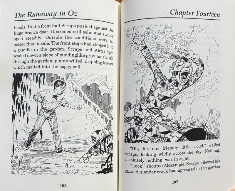 THE RUNAWAY IN OZ By John R. Neill - 1995 HC/DJ - Signed by Shanower - Like New gallery