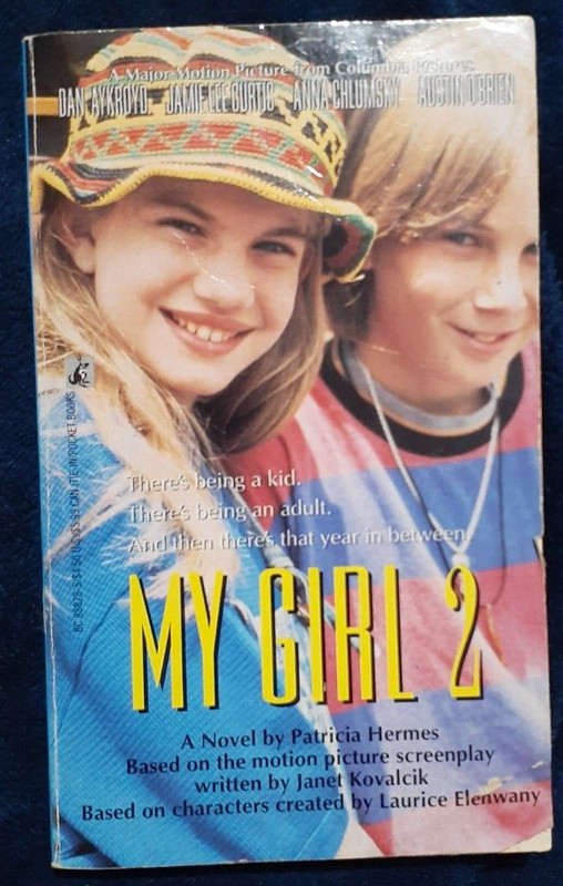 Patricia Hermes My Girl 2 Paperback Book Novel**HAS WRITING, TORN COVER**