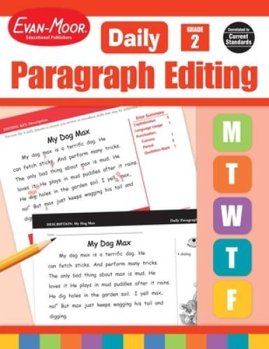 Daily Paragraph Editing, Grade 2 – Paperback By Evan Moor – ACCEPTABLE