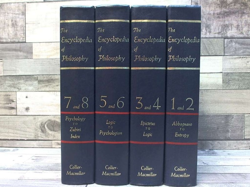 The Encyclopedia of Philosophy (8 Volumes in 4) by Pearson College Div