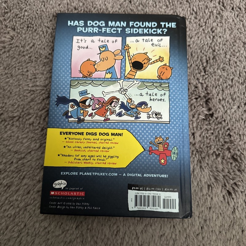Dog Man Ser.: Dog Man and Cat Kid by Dav Pilkey (2017, Hardcover) gallery