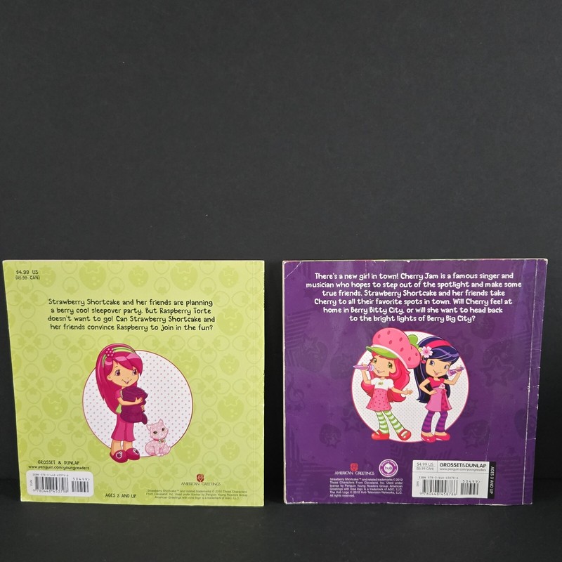 Lot Of 2 Strawberry Shortcake Books From 2010's gallery
