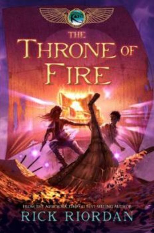 The Throne of Fire (The Kane Chronicles, Book 2), Riordan, Rick, Very Good Book