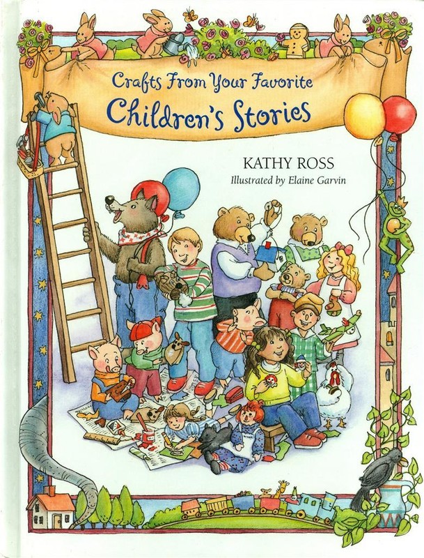 CRAFTS FROM YOUR FAVORITE CHILDREN’S STORIES Hardcover Book ~ New