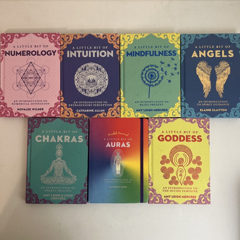 Spiritual Starter Library A Little Bit Of 7 Book Set Numerology Auras Intuition