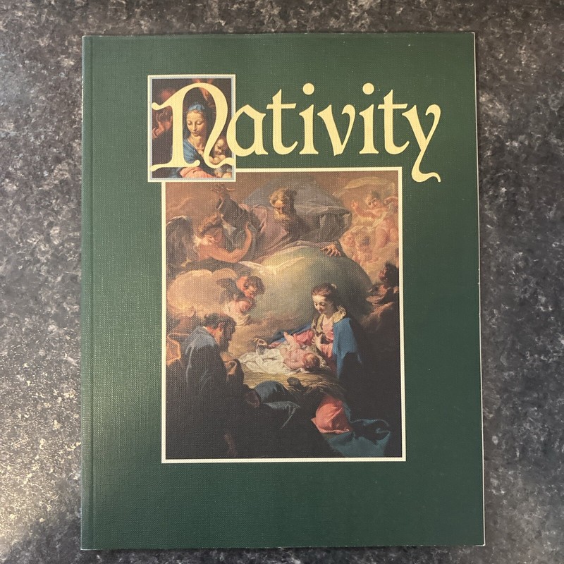 Nativity Winston Press Printed In Italy With English Text Softcover 1983