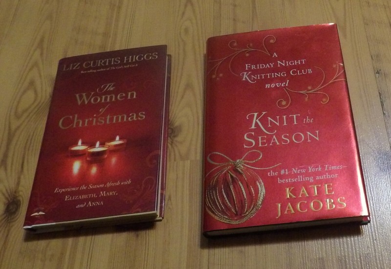 Knit The season by Kate Jacobs, The Women of Christmas by Liz Curtis Higgs HC