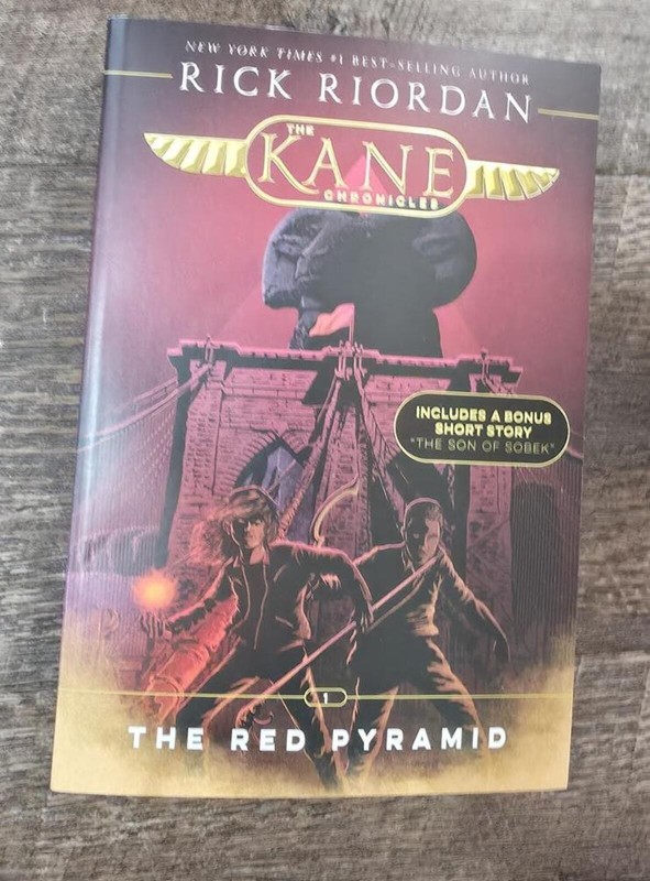 The Red Pyramid by Rick Riordan – The Kane Chronicles Book 1 Hardcover